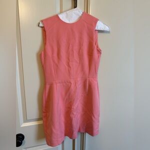 French Connection Mini Dress Size 6, Coral Pink